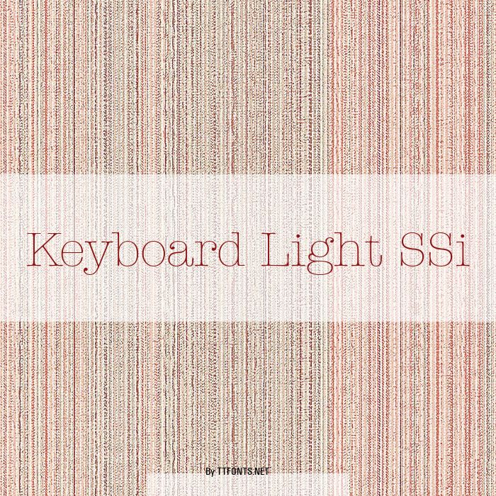 Keyboard Light SSi example